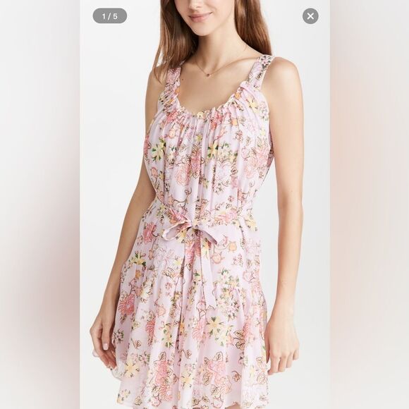 7 - NWT 465.00 Saloni Robyn Dress Size 10 - Picture 2 of 6